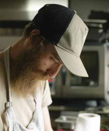 Inaki, cocinero de Alenda Restaurante